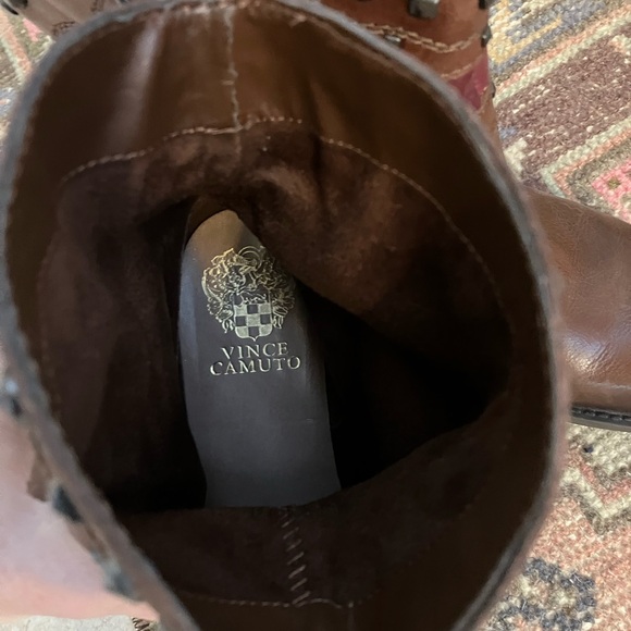 Like New Vince Camuto Madalissa Leather Boots-Sz 6B/36 - Picture 8 of 8